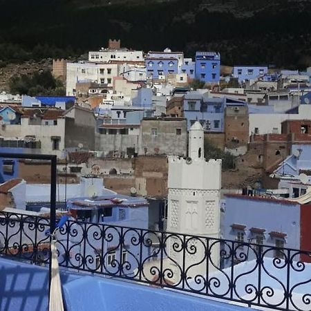 Aymane Rooftop Budget Panoramic Hotel Чефчауен Екстериор снимка