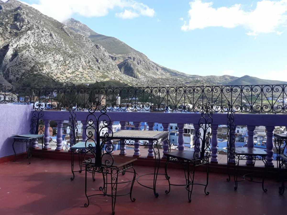 Aymane Rooftop Budget Panoramic Hotel Чефчауен Екстериор снимка