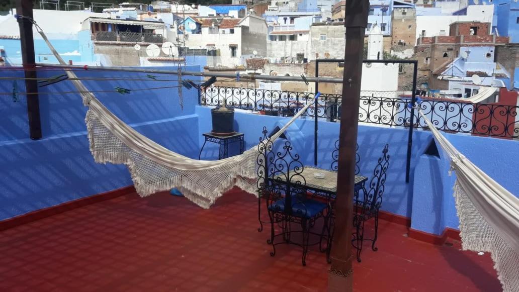 Aymane Rooftop Budget Panoramic Hotel Чефчауен Екстериор снимка