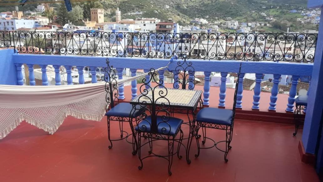 Aymane Rooftop Budget Panoramic Hotel Чефчауен Екстериор снимка