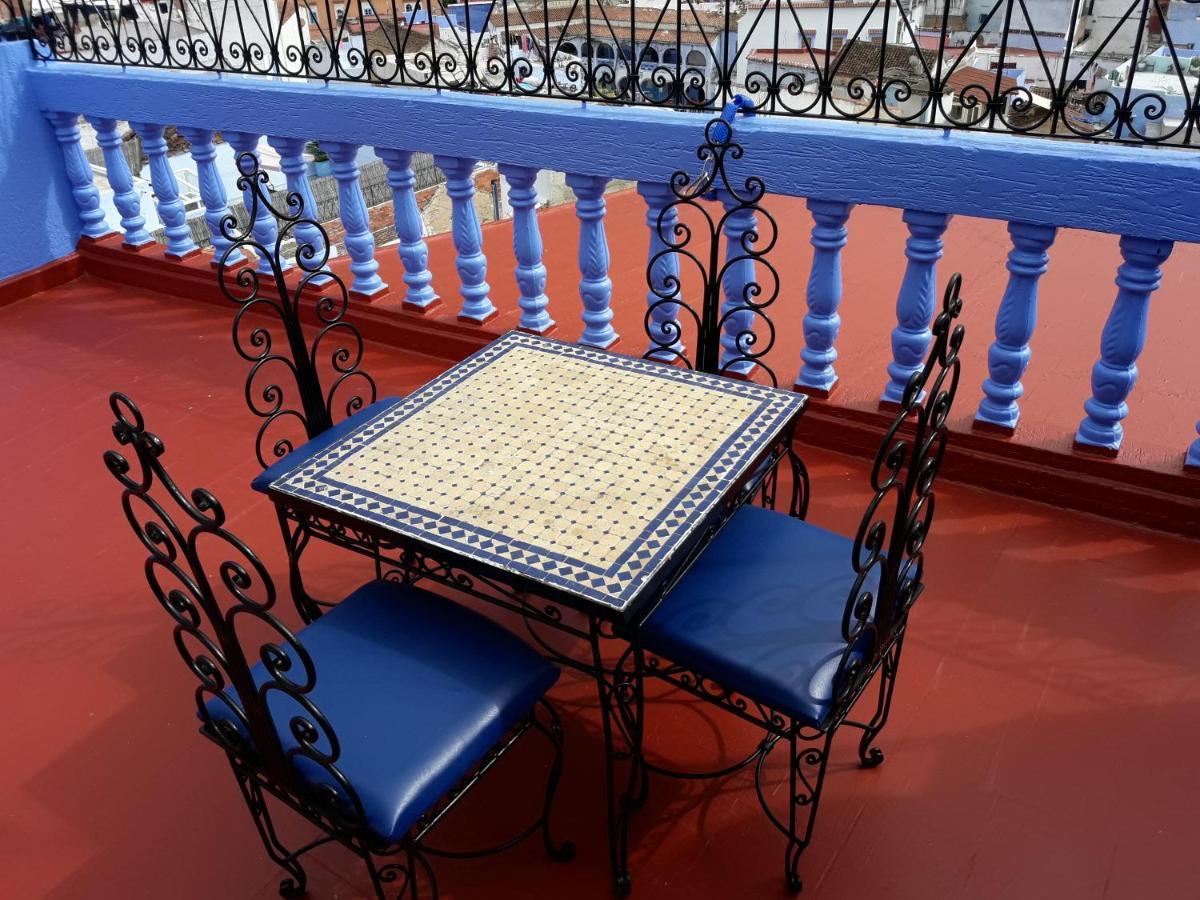 Aymane Rooftop Budget Panoramic Hotel Чефчауен Екстериор снимка