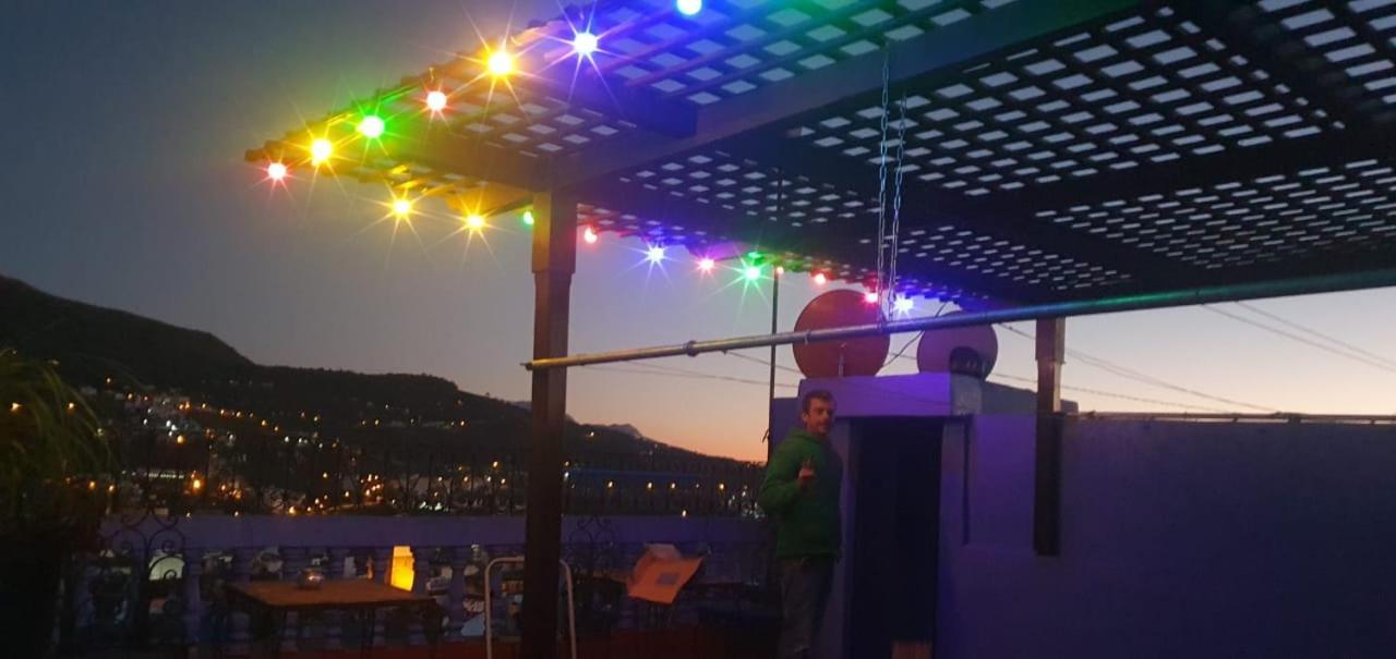 Aymane Rooftop Budget Panoramic Hotel Чефчауен Екстериор снимка