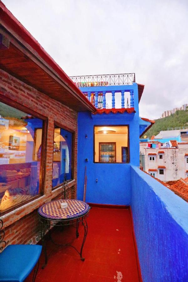 Aymane Rooftop Budget Panoramic Hotel Чефчауен Екстериор снимка