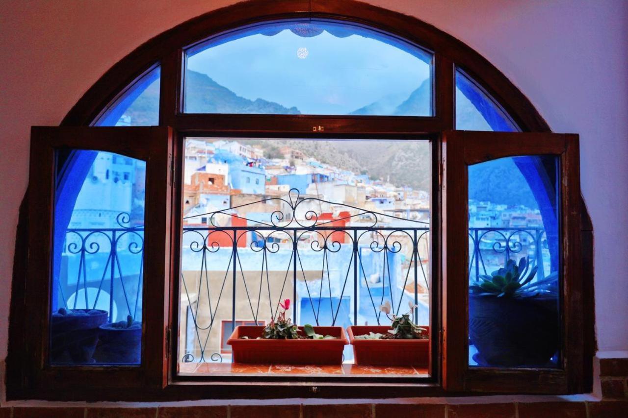 Aymane Rooftop Budget Panoramic Hotel Чефчауен Екстериор снимка