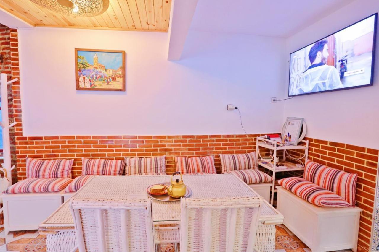Aymane Rooftop Budget Panoramic Hotel Чефчауен Екстериор снимка