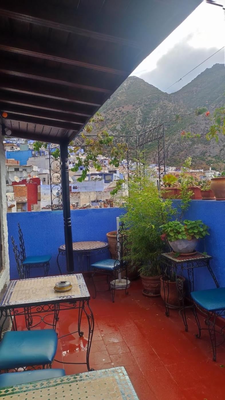 Aymane Rooftop Budget Panoramic Hotel Чефчауен Екстериор снимка