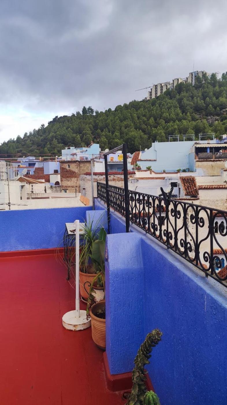 Aymane Rooftop Budget Panoramic Hotel Чефчауен Екстериор снимка